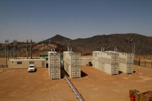 Ariab Mining Company - Daytime site bird's eye view