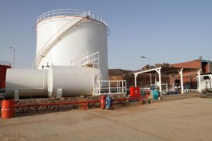 Ariab Mining Company - Diesel and oil offload and storage